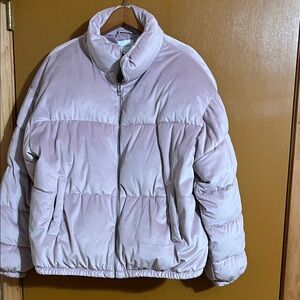 Nine West Dusty Rose  Puffer Jacket